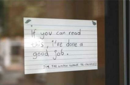 Jim : Window Cleaner