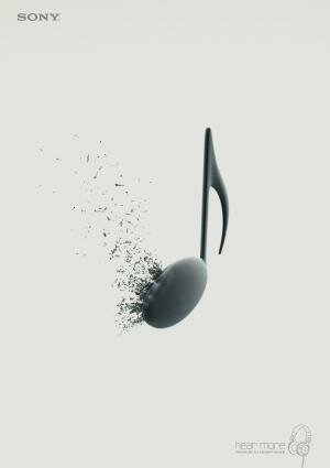 Sony Premium DJ Headphones : Music Notes