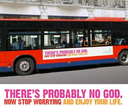 Atheist Campaign : There’s Probably No God