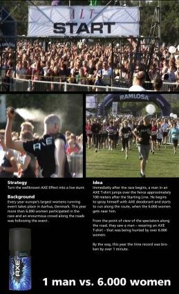 Axe : 1 Man Vs 6000 Women