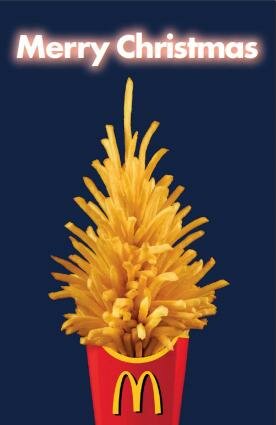 McDonald’s Fries : Merry Christmas