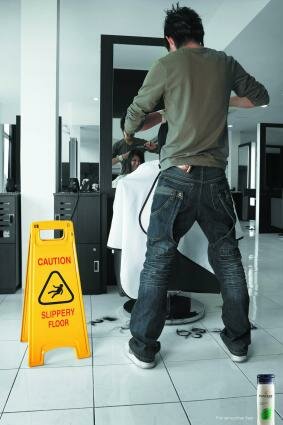Pantene Hair Care : Slipperly Floor