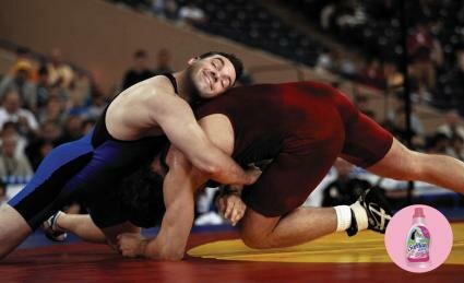 Softlan Fabric Softener : Wrestler