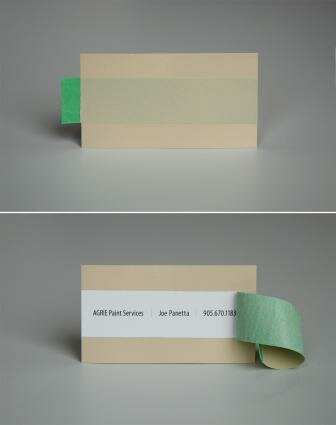 Agrie Paint Services : Business Card