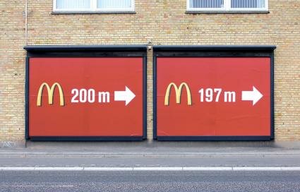 McDonald’s : 200m-197m
