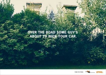 Stihl : Babies, Car, Chemistry