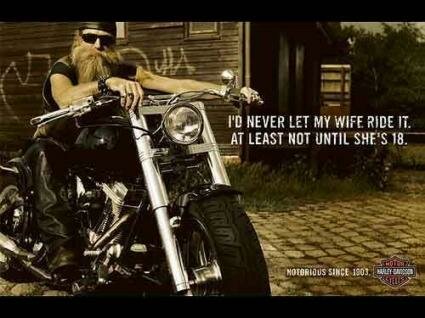 Harley Davidson Advertisements