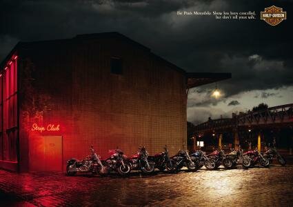 Harley Davidson Advertisements