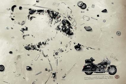 Harley Davidson Advertisements