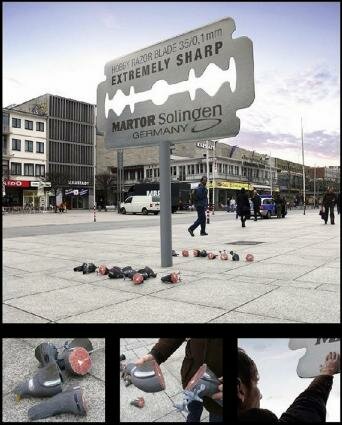 Martor Solingen Razor : Sliced Birds