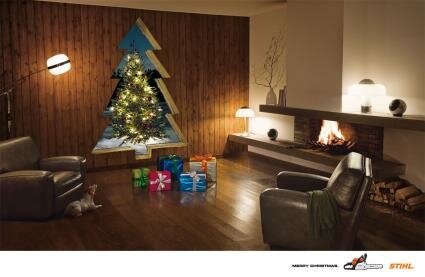 Stihl Chainsaw : Merry Christmas