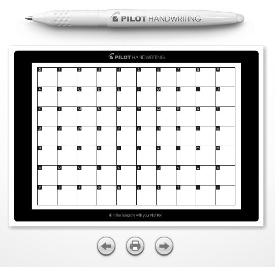 Pilot : Handwriting App