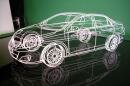 Toyota Corolla : Wireframe Sculpture