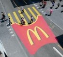McDonalds Fries : Pedestrian Crossing